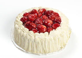 Gluten-free strawberry cream cake